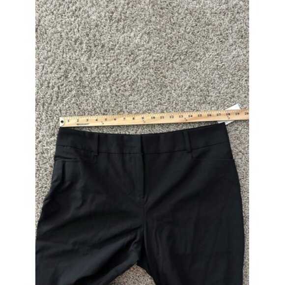 BCX Pants Juniors' Size 15 Black Bootcut Trouser Pants Work Wear Casual Faux - Picture 8 of 13